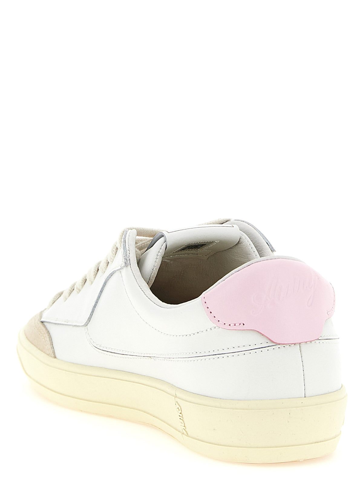 Baskets basses Autry en cuir de vachette multicolore