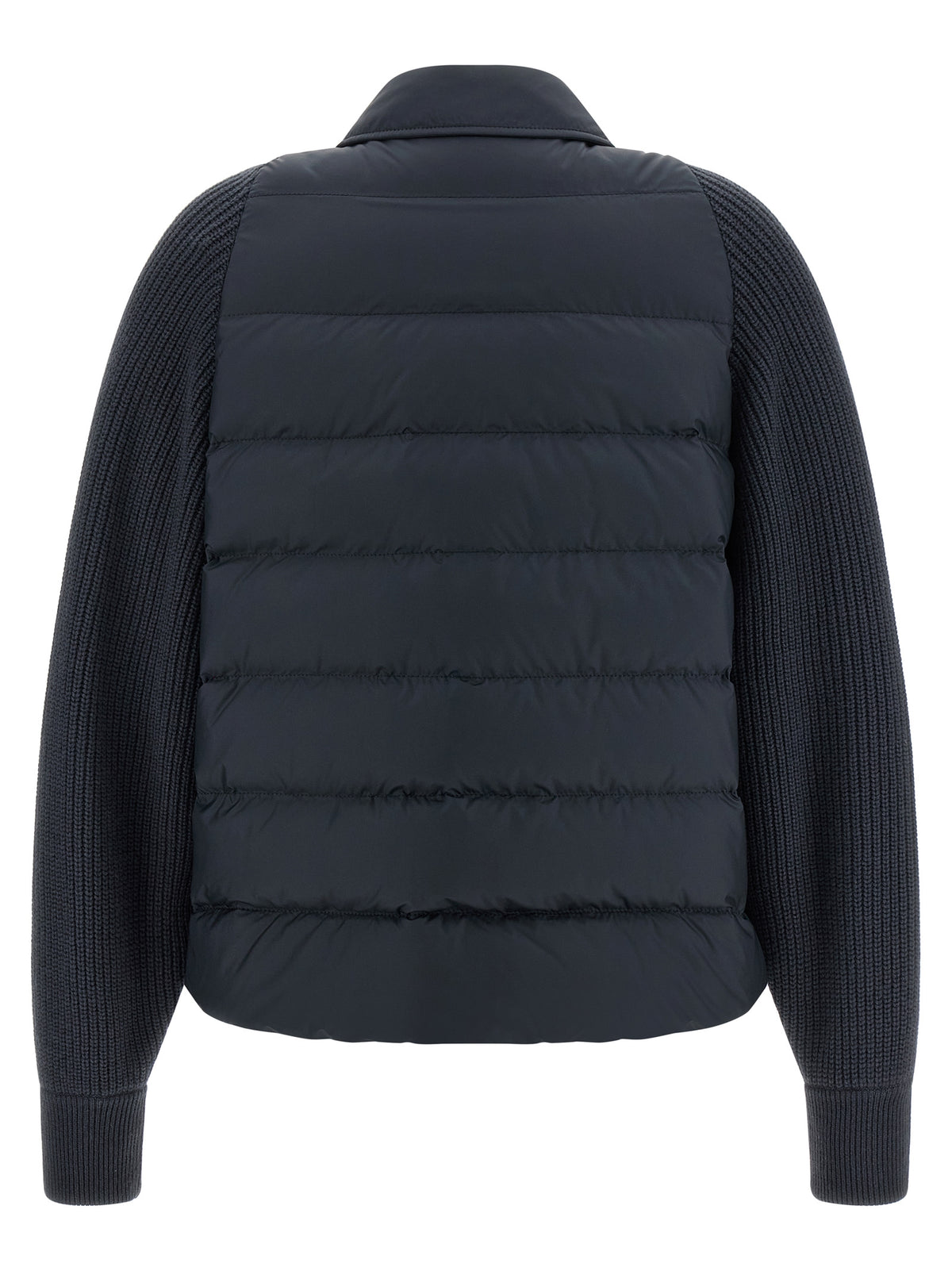 Veste longue Brunello Cucinelli en polyester bleu
