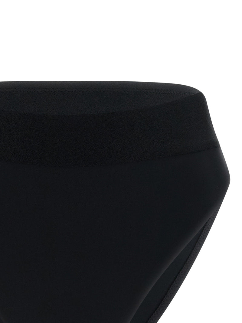 GOLDBERGH Oceane Black Recycled Polyamide Swim Briefs