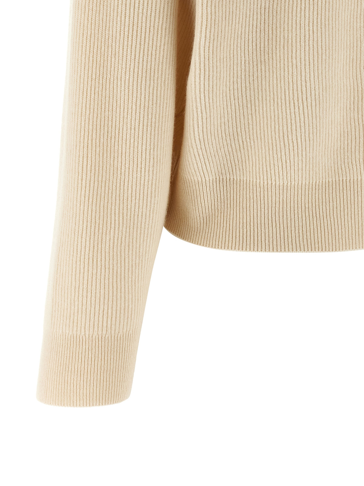 Cardigan Brunello Cucinelli en laine vierge blanche