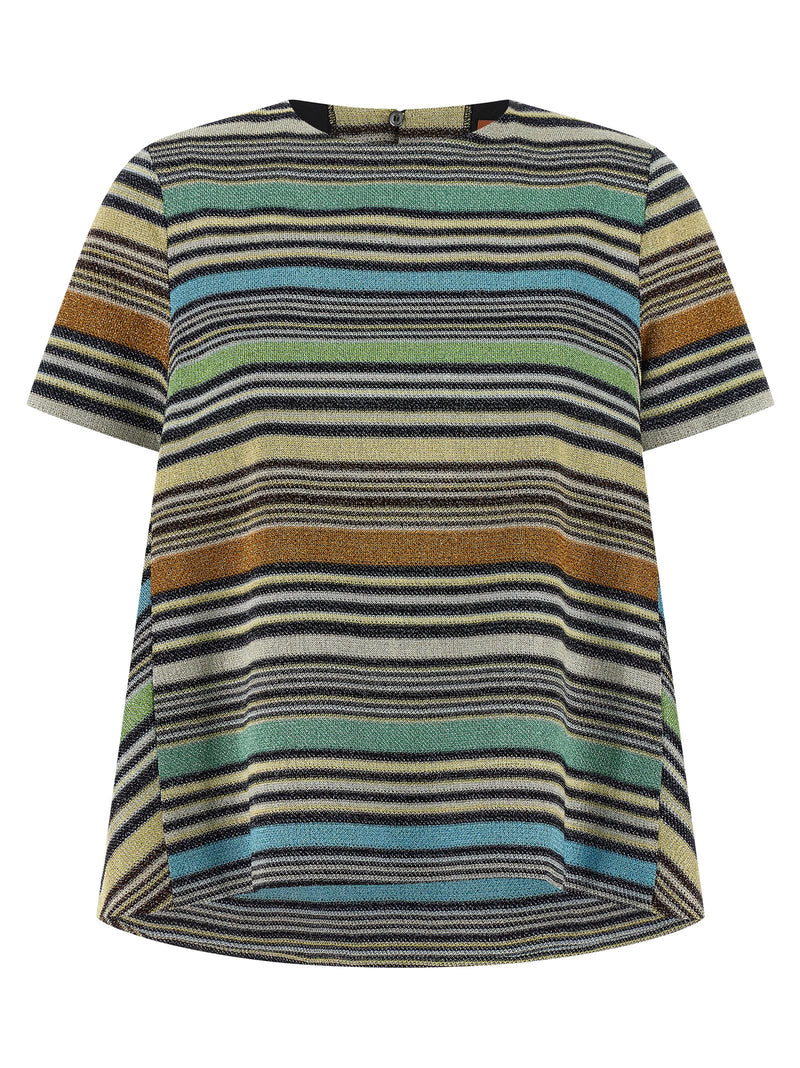 Missoni Multicolor Viscose T-Shirt for Women