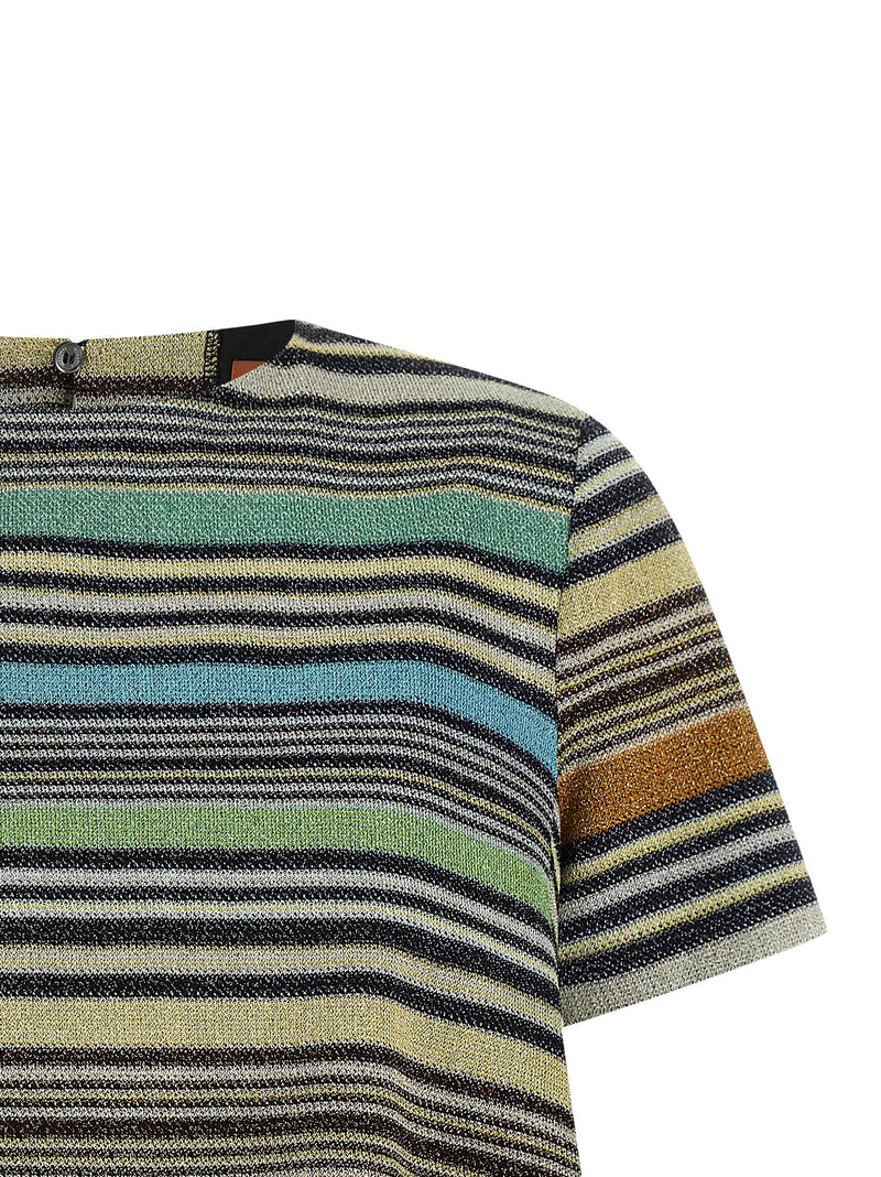 Missoni Multicolor Viscose T-Shirt for Women