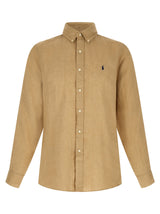 Chemisier en lin beige Polo Ralph Lauren