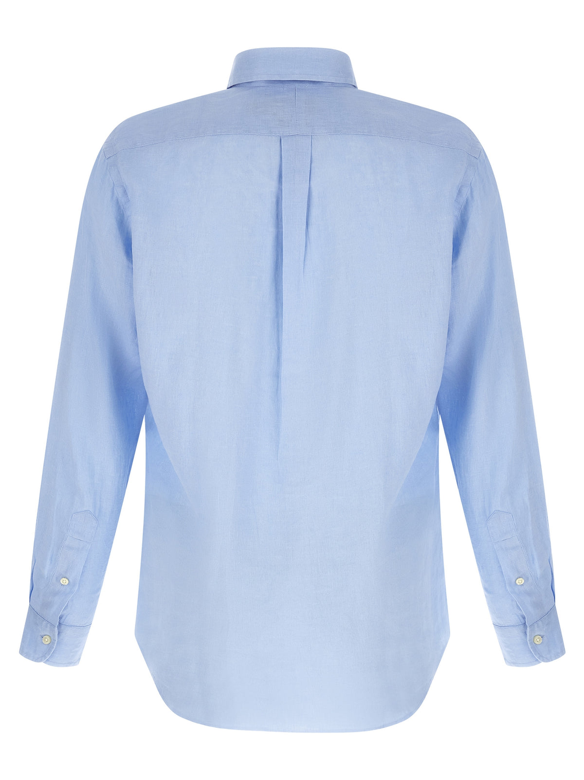 Chemisier en lin bleu Polo Ralph Lauren