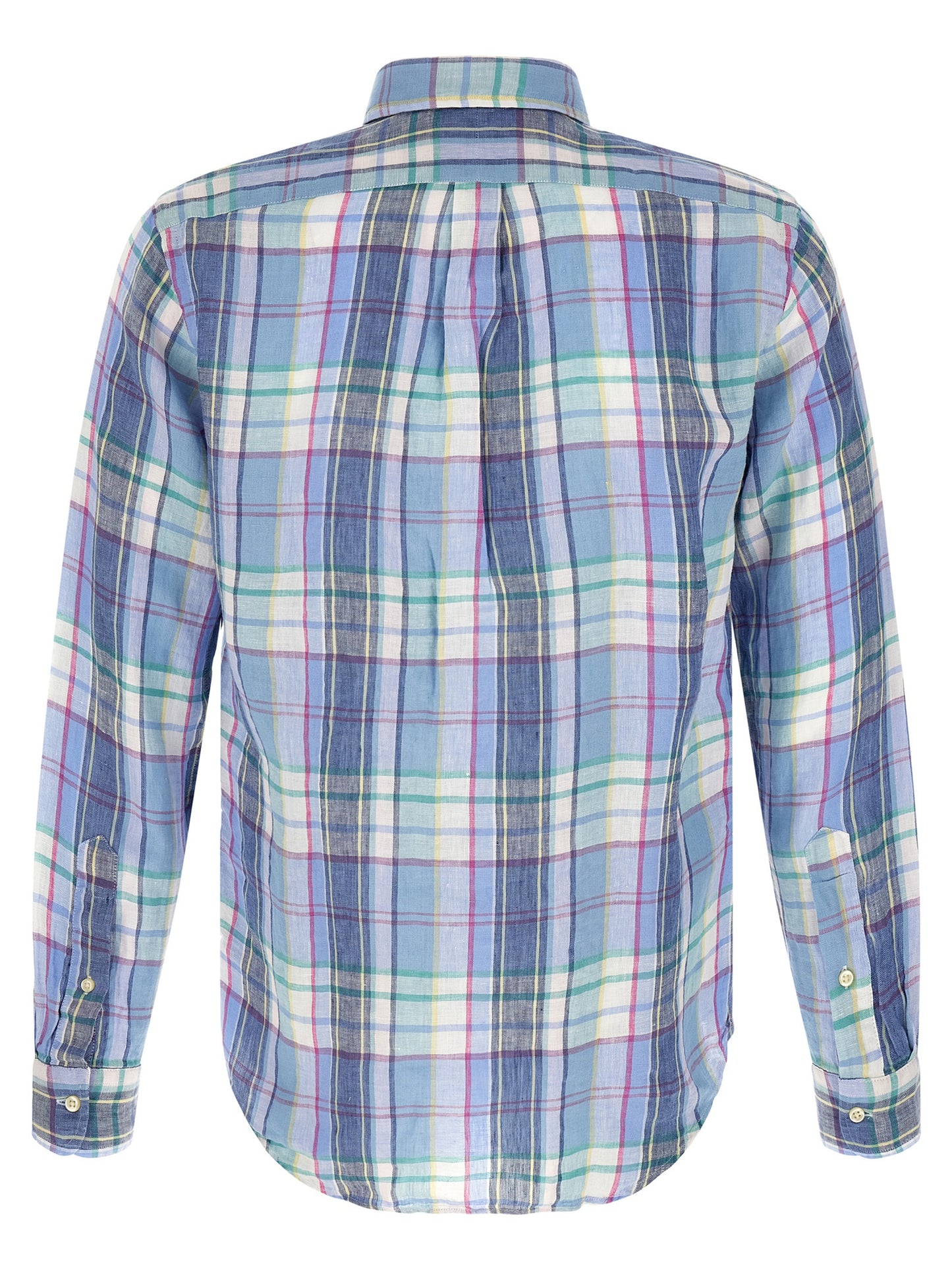 Polo Ralph Lauren Blue Linen Blouse