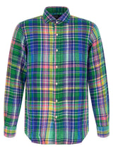 Chemisier Polo Ralph Lauren en lin multicolore