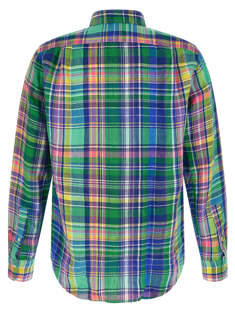 Chemisier Polo Ralph Lauren en lin multicolore