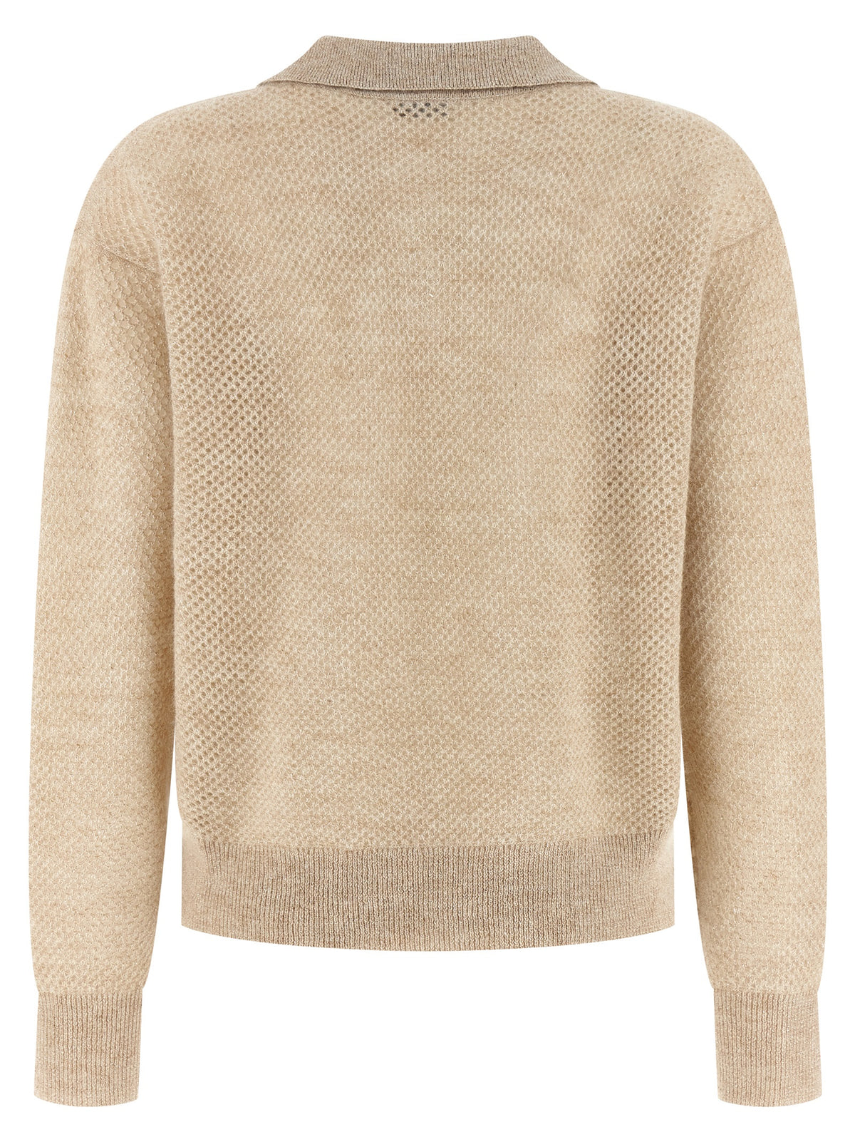 Polo en laine or Brunello Cucinelli