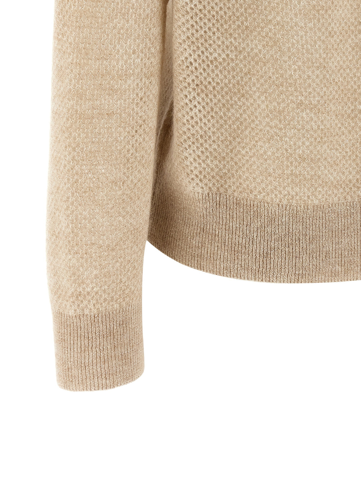 Polo en laine or Brunello Cucinelli
