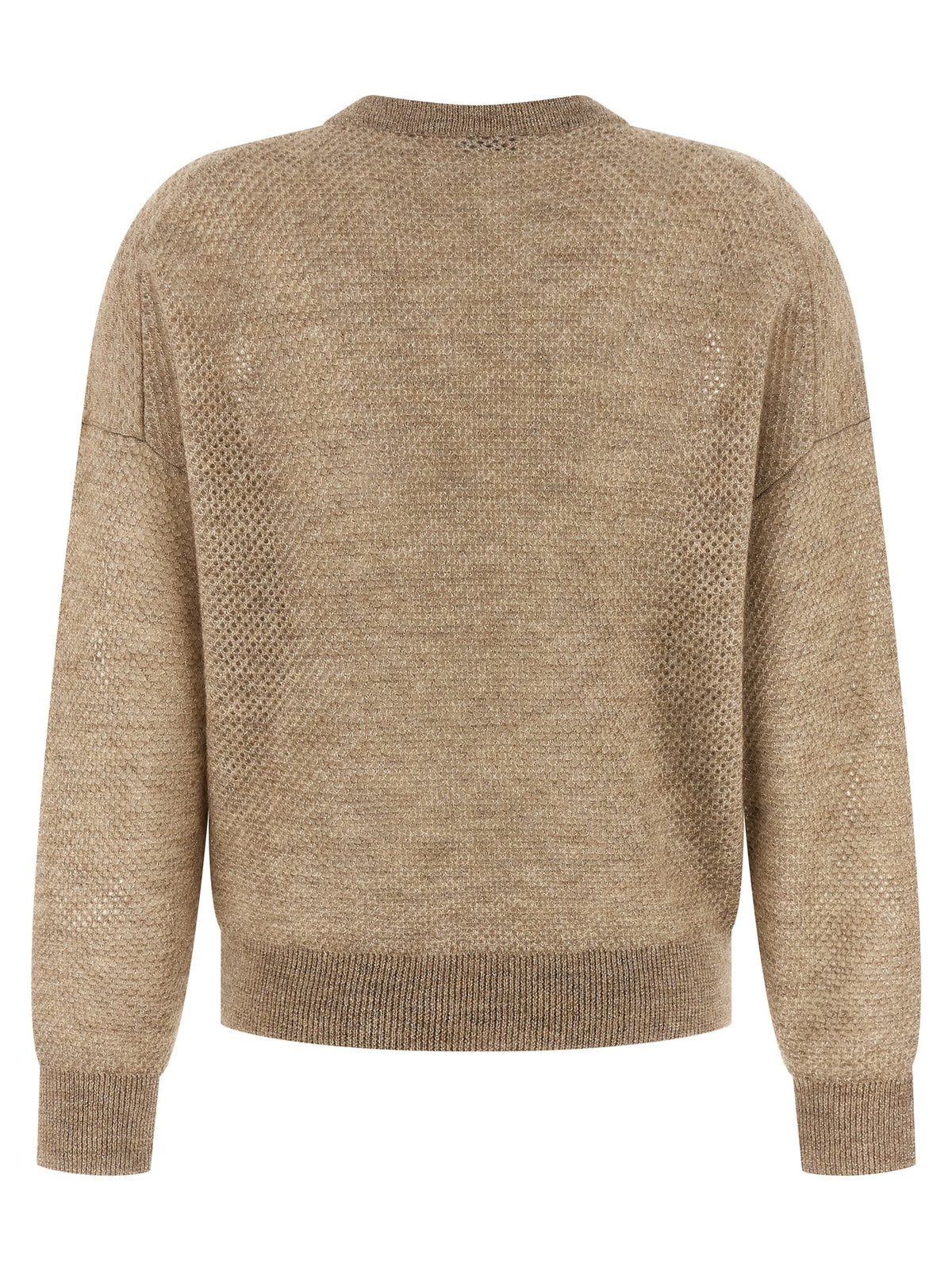 Cardigan Brunello Cucinelli en Laine Beige