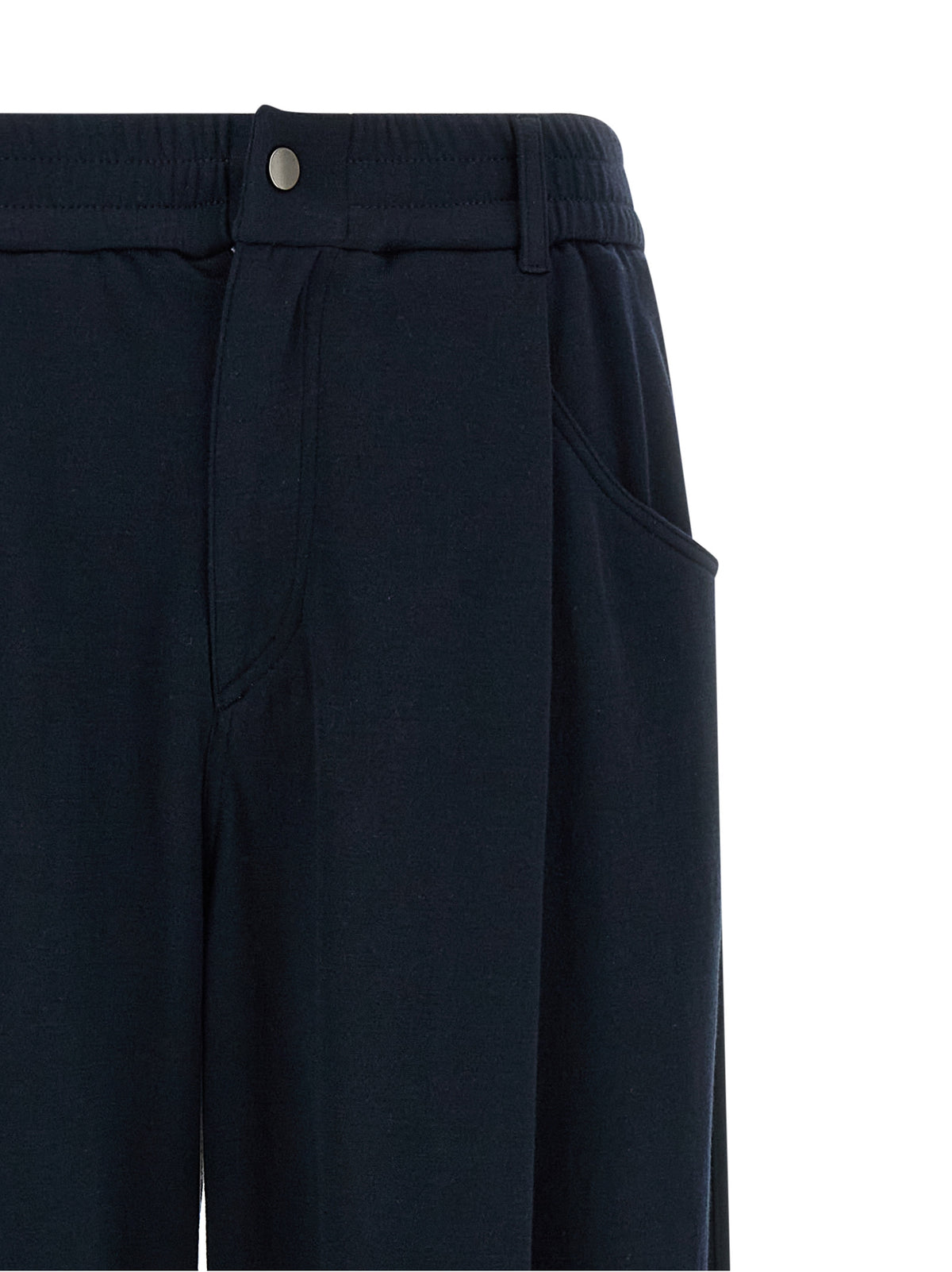 Pantalon décontracté Brunello Cucinelli en coton bleu