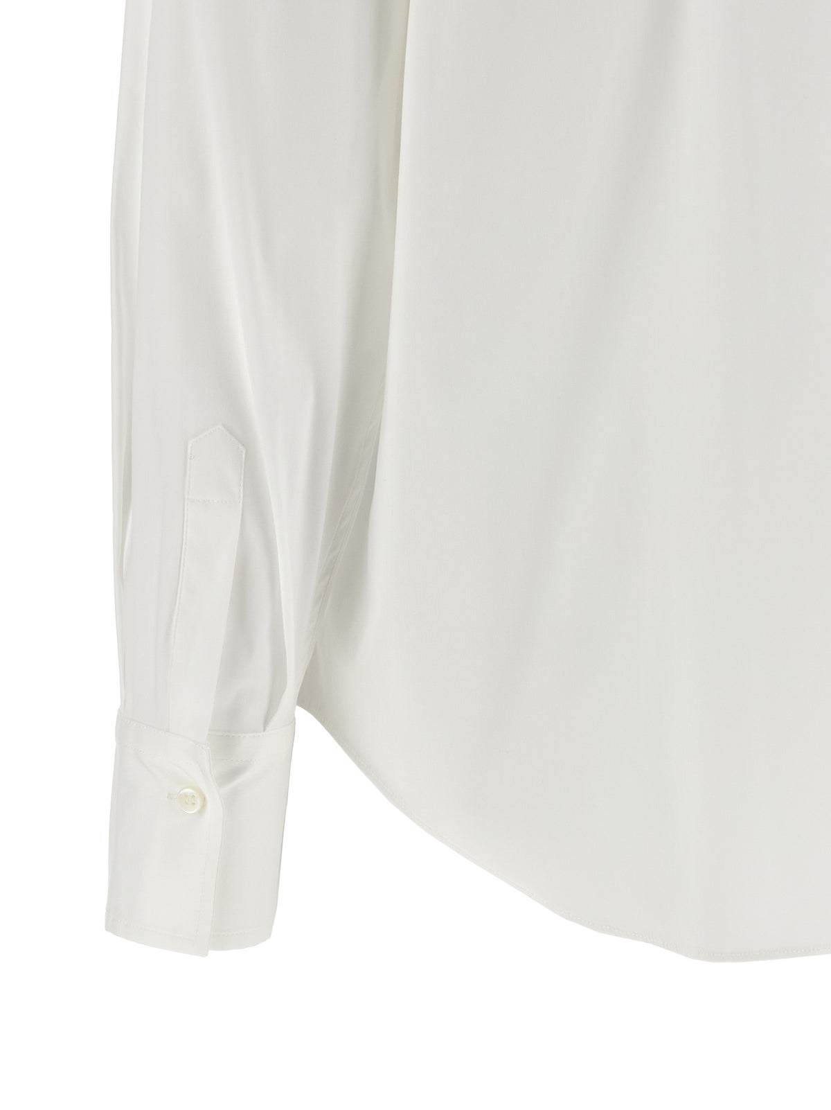 Brunello Cucinelli Blouse en Coton Blanc