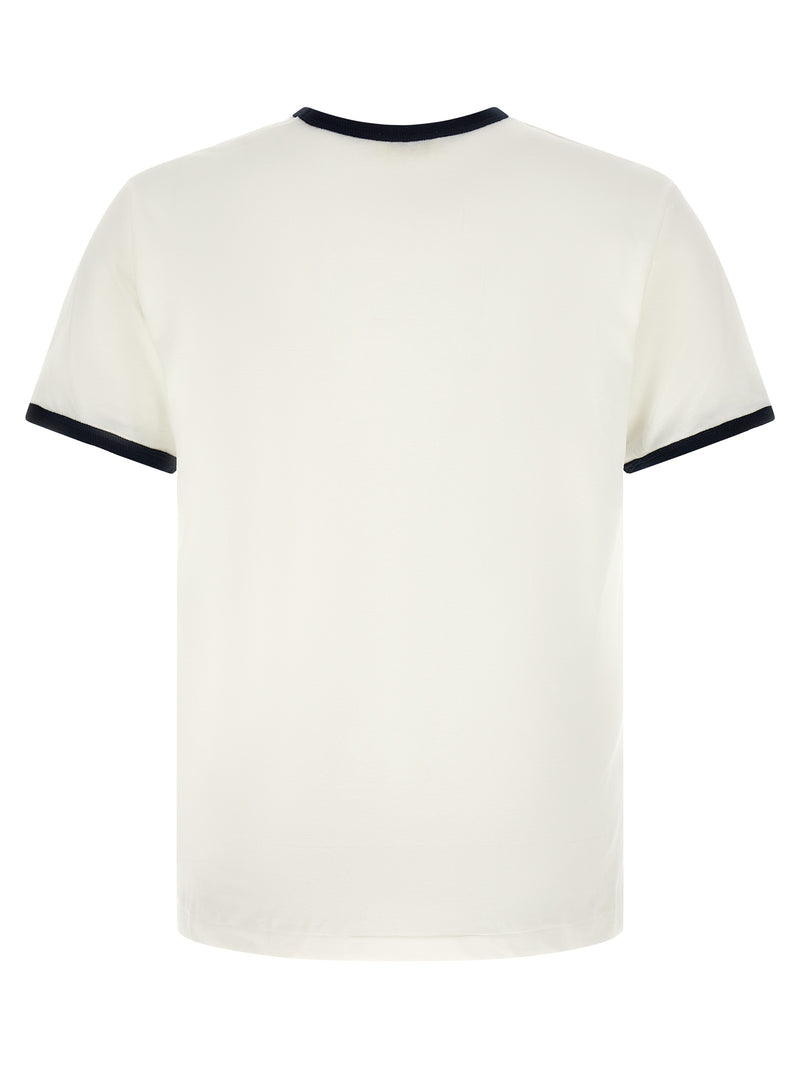 T-shirt bicolore en coton SECOND/LAYER