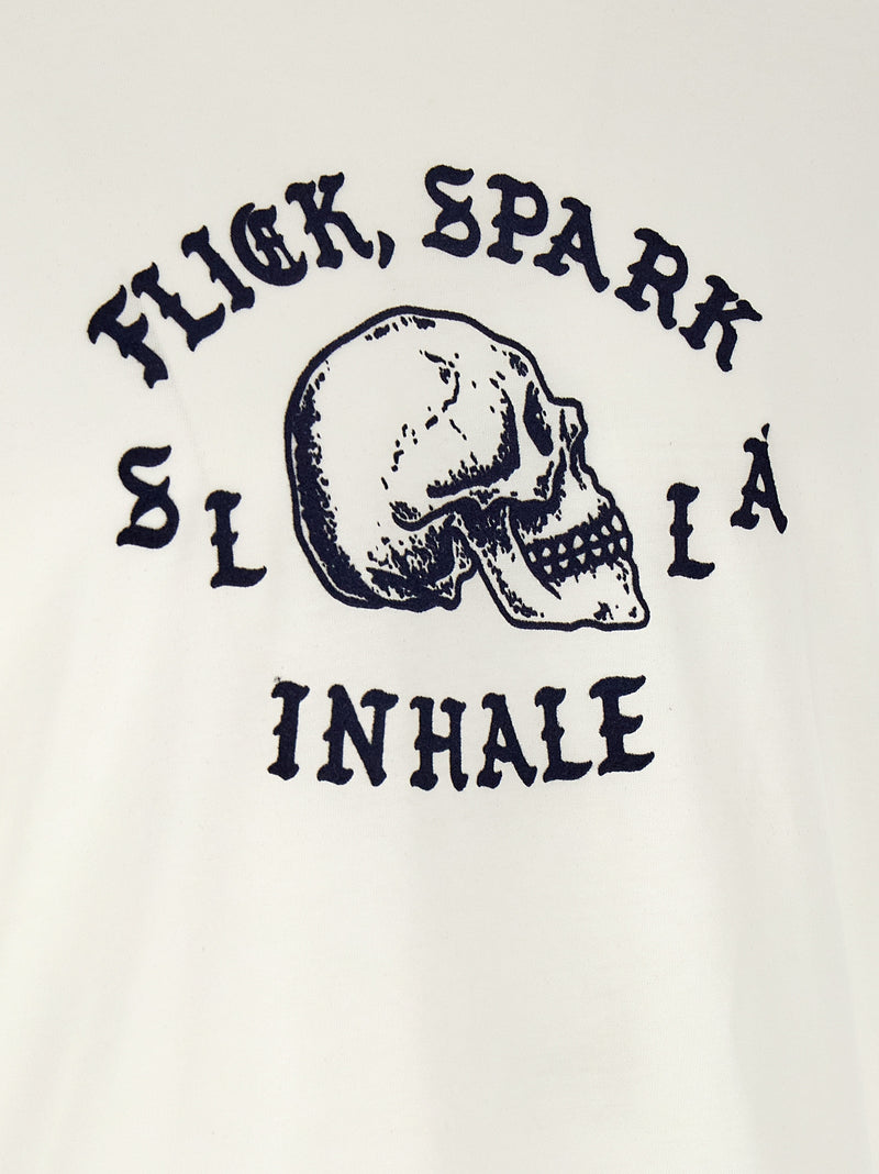 T-shirt bicolore en coton SECOND/LAYER