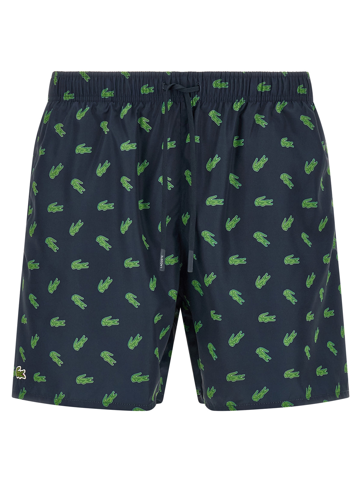 Lacoste Blue Polyester Swim Shorts for Men