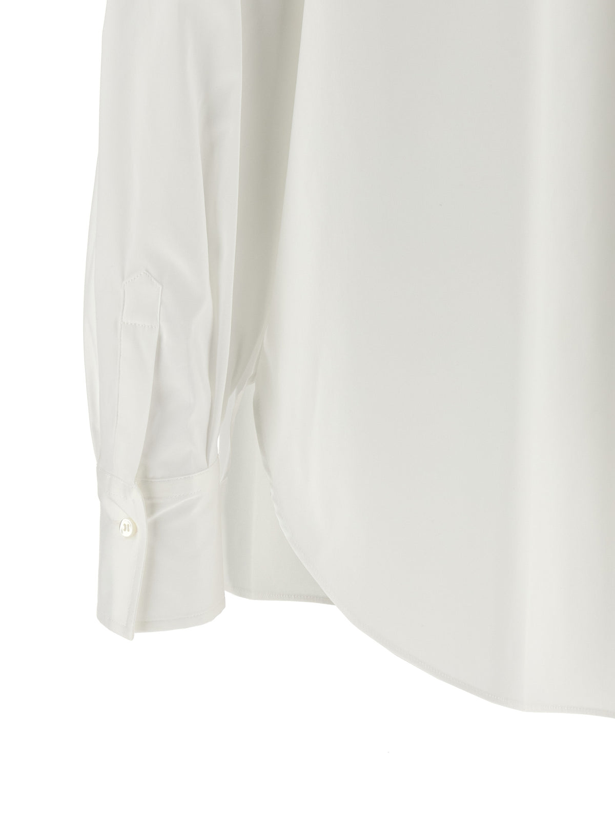 Brunello Cucinelli Blouse en Coton Blanc