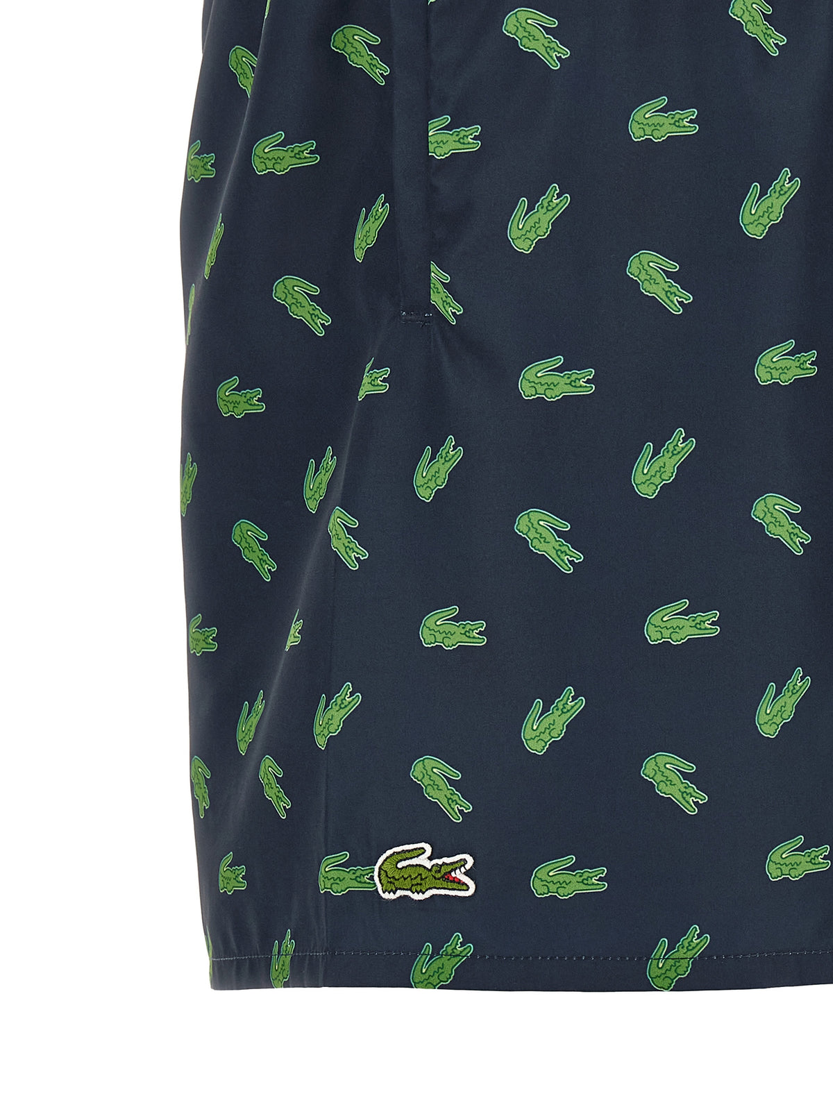 Lacoste Blue Polyester Swim Shorts for Men