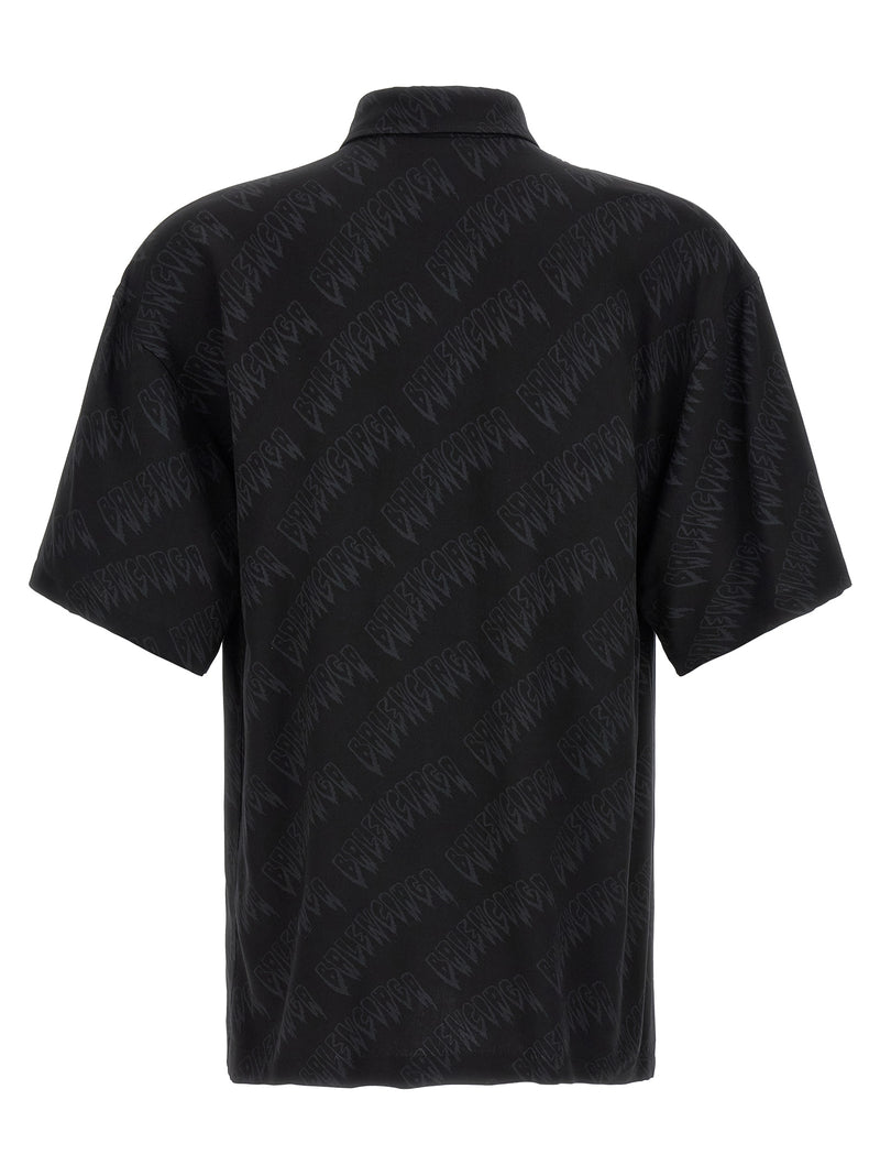 Blouse Balenciaga noire en viscose