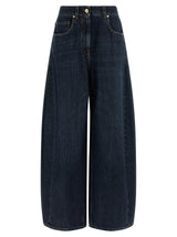 Brunello Cucinelli Jean en coton bleu Denim