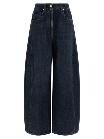 Brunello Cucinelli Blue Cotton Jeans Denim