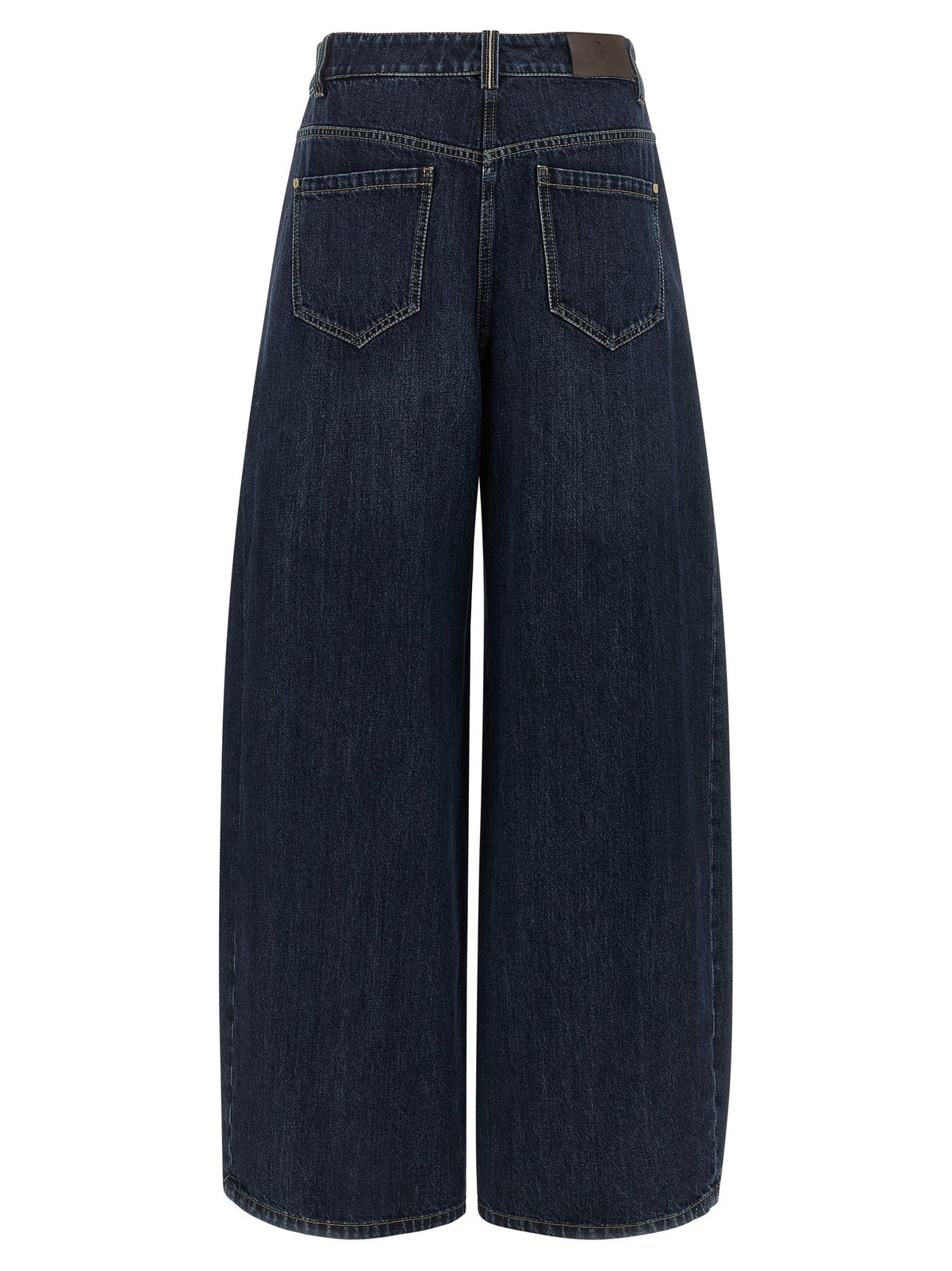 Brunello Cucinelli Jean en coton bleu Denim