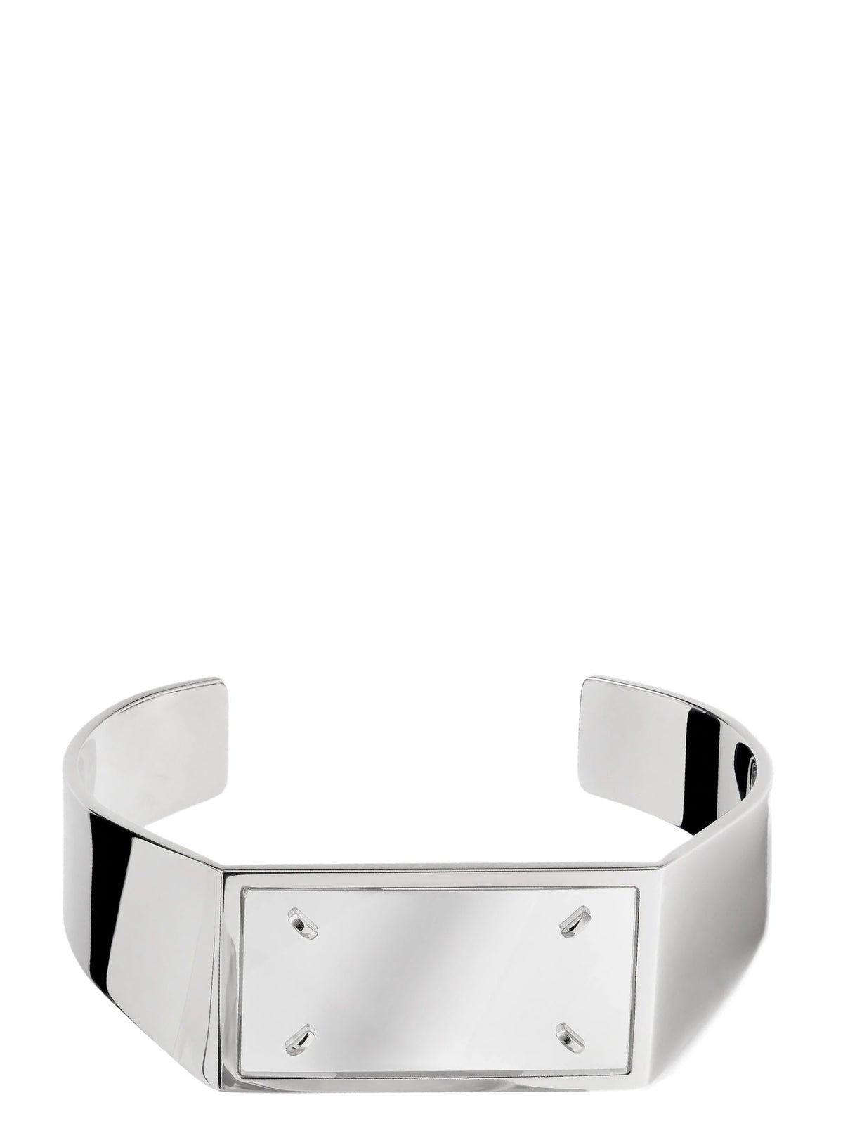 Bracelet Maison Margiela en laiton argenté