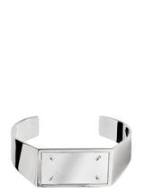 Bracelet Maison Margiela en laiton argenté