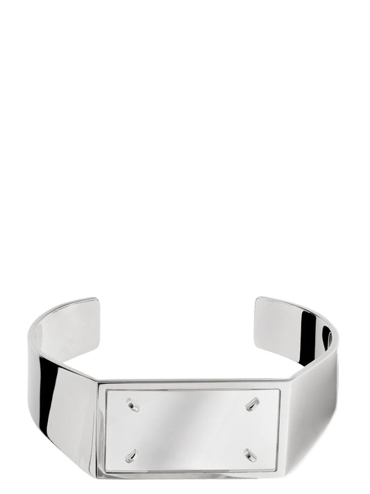 Bracelet Maison Margiela en laiton argenté