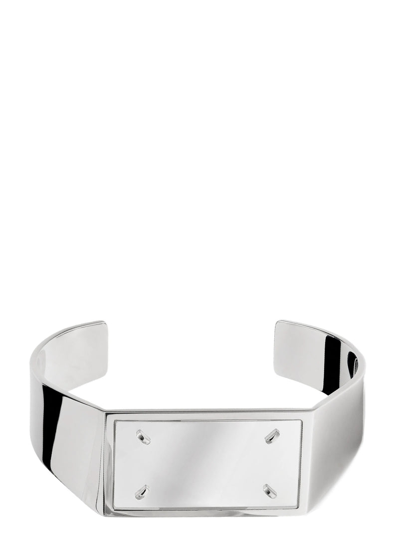 Bracelet Maison Margiela en laiton argenté