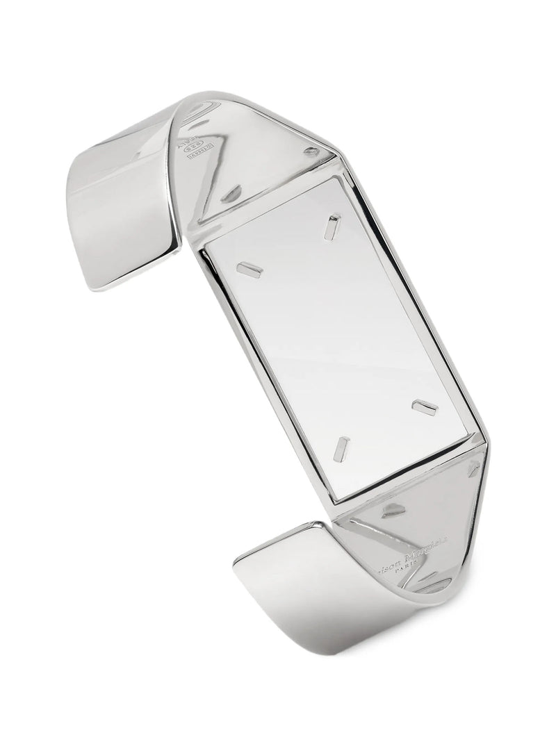 Bracelet Maison Margiela en laiton argenté