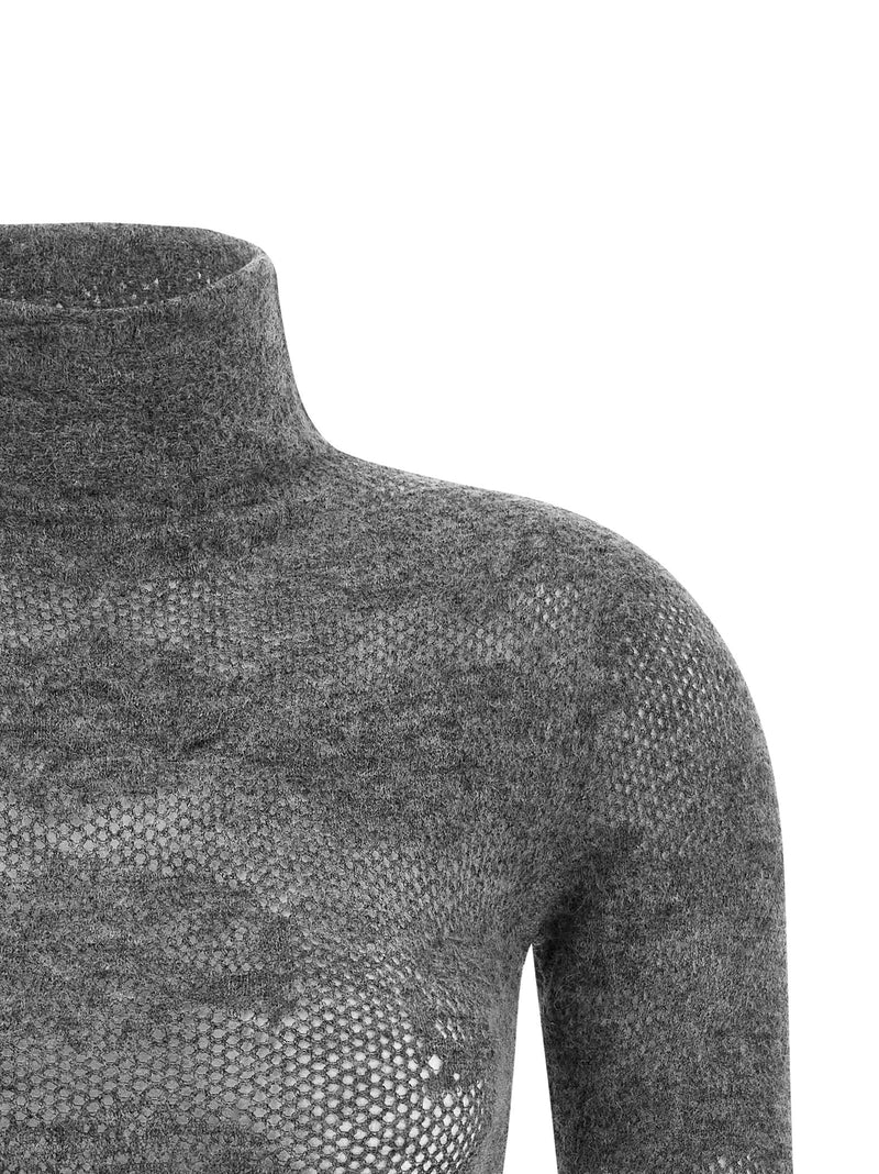 Gilet en soie gris Brunello Cucinelli