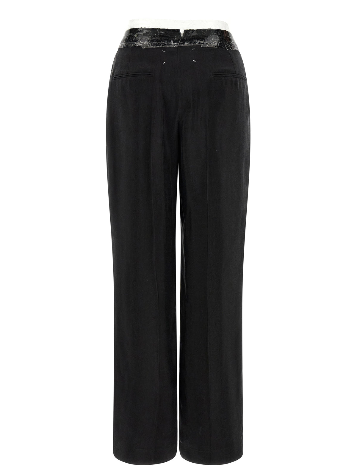 Pantalon décontracté Maison Margiela noir et cuivre