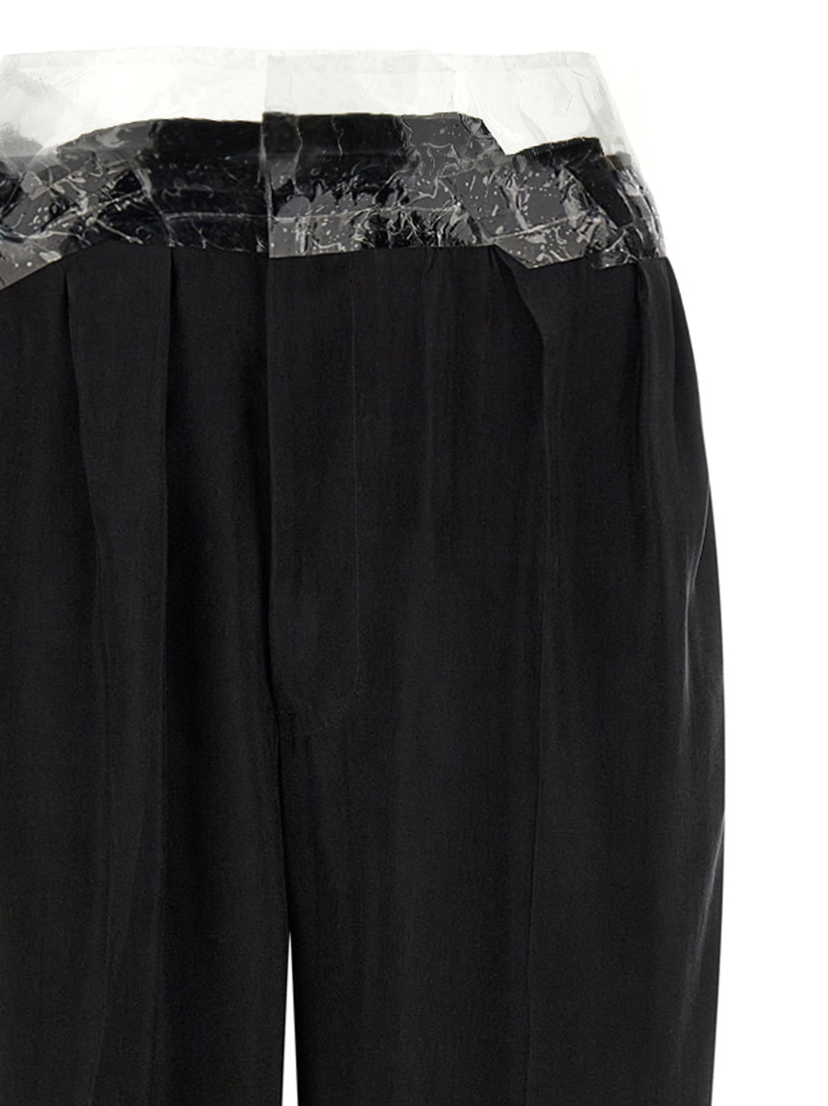 Pantalon décontracté Maison Margiela noir et cuivre