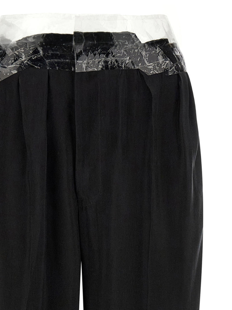 Pantalon décontracté Maison Margiela noir et cuivre