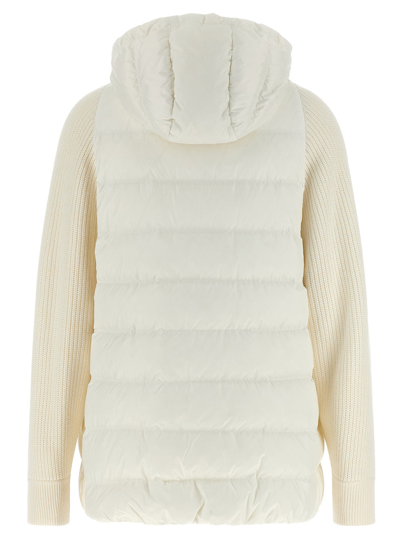 Brunello Cucinelli Veste longue blanche en polyester