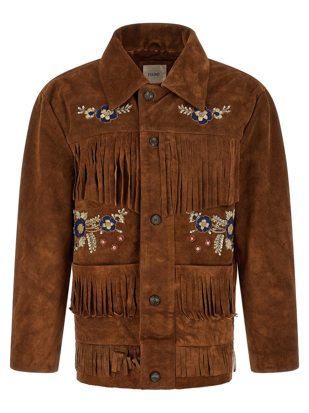 BLOUSON en cuir marron TROUVÉ