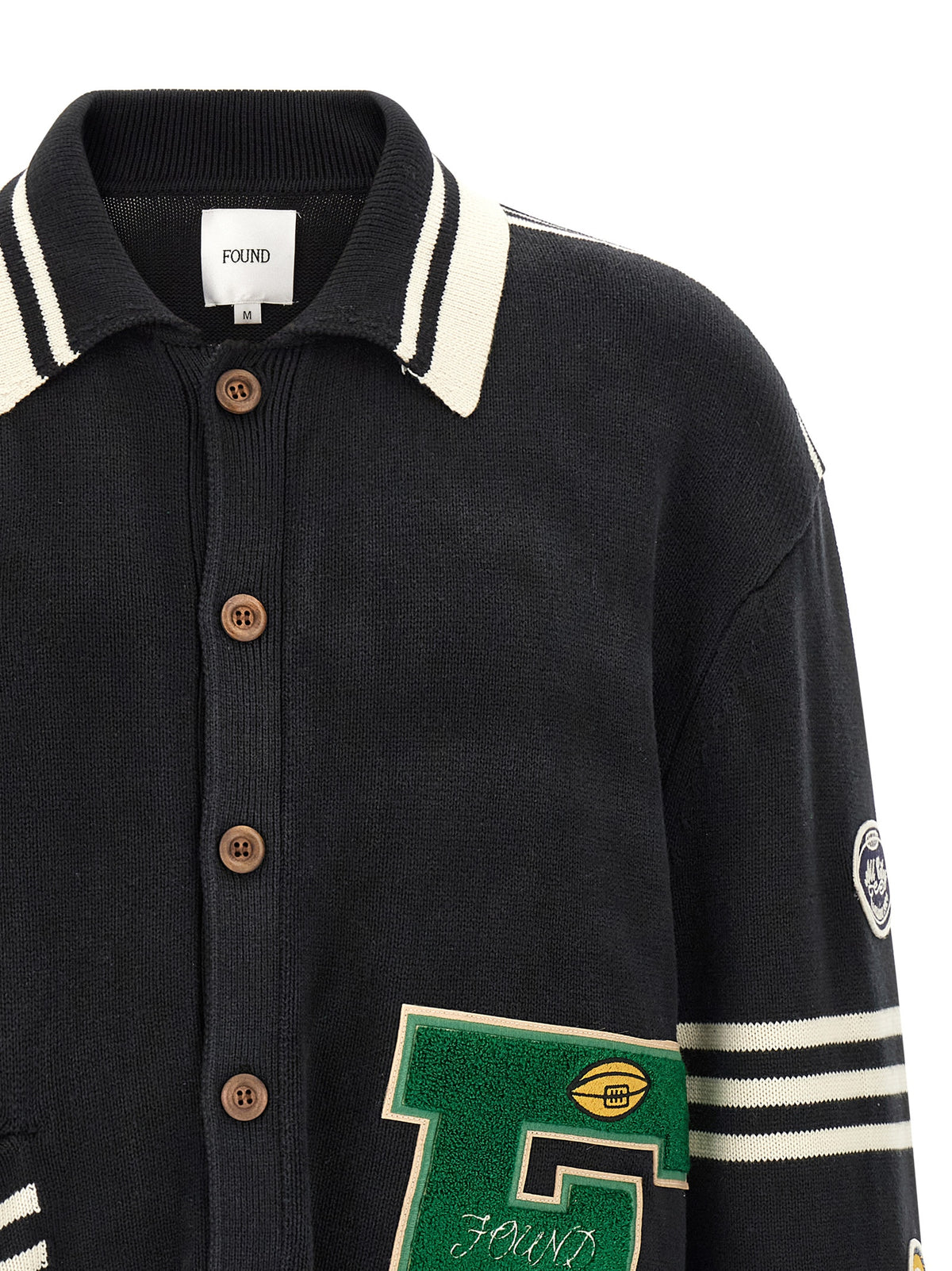 Trouvé : Cardigan en coton noir