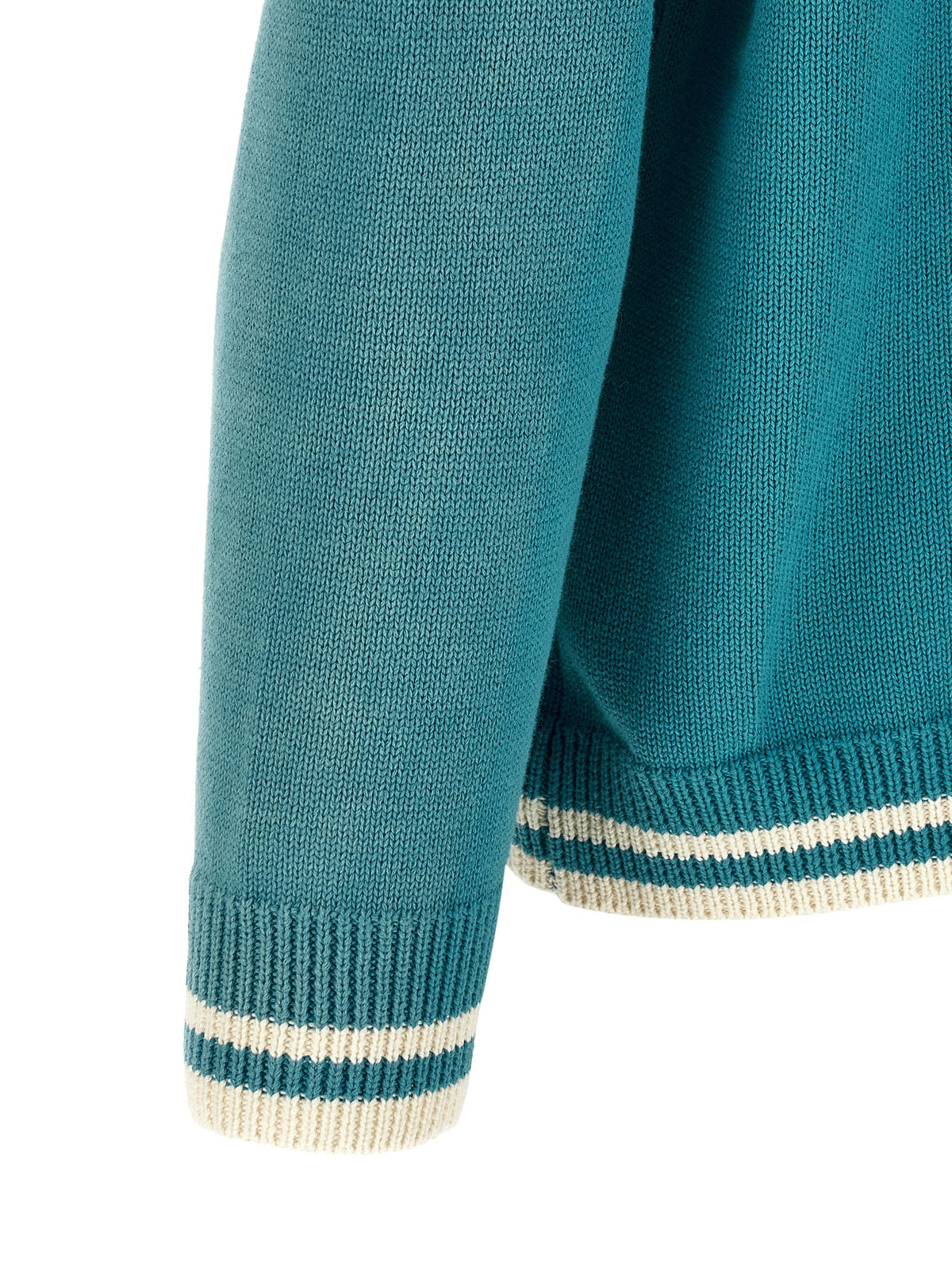 TROUVÉ Cardigan en coton bleu