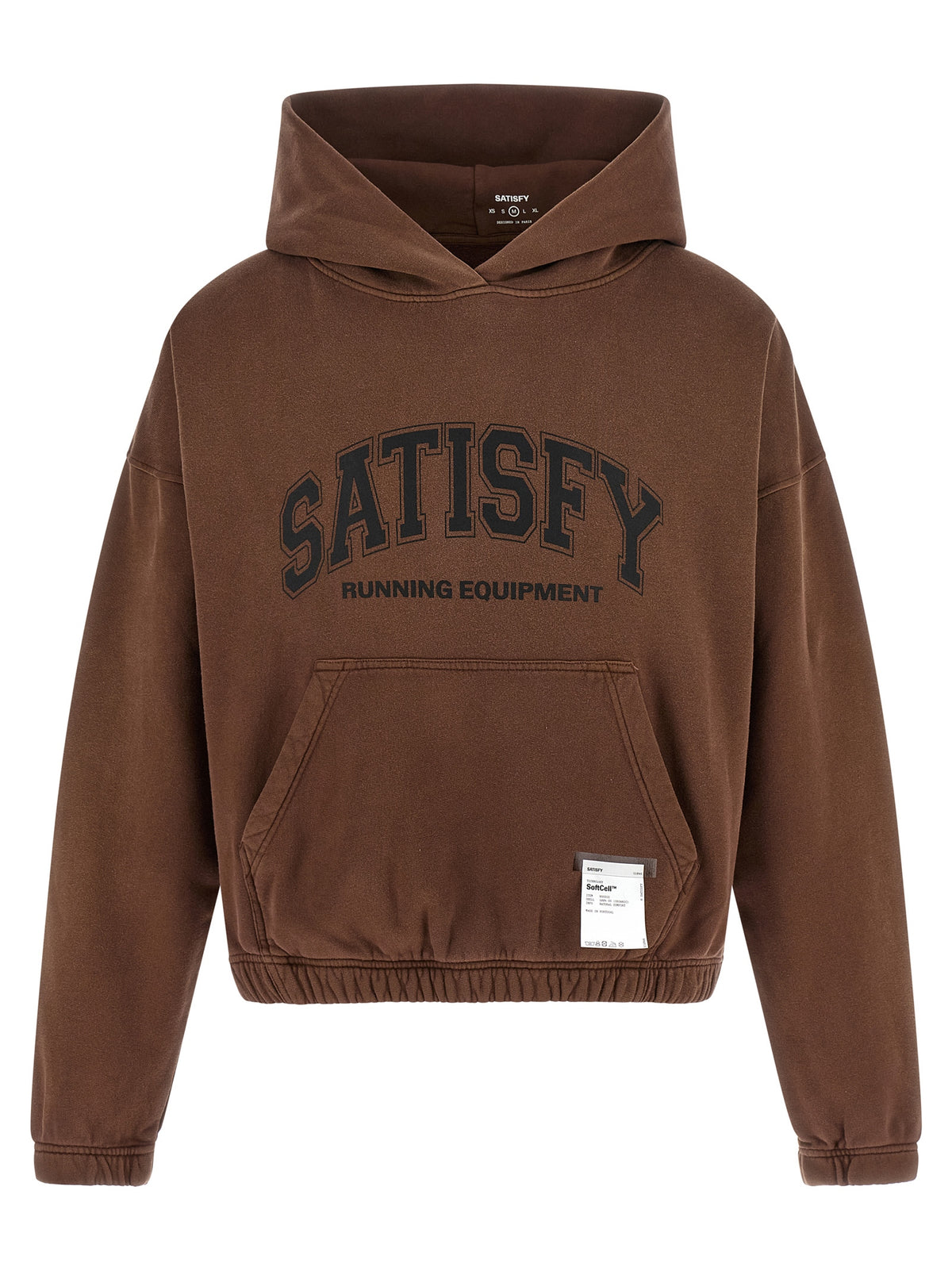 SATISFY Brown Organic Cotton Sweatshirt - Effortless Style