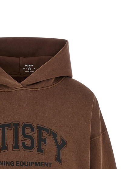 SATISFY Brown Organic Cotton Sweatshirt