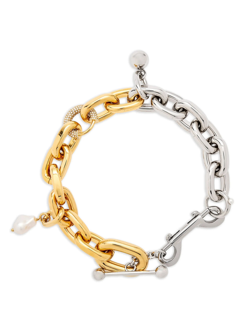 Collier Paco Rabanne en laiton multicolore