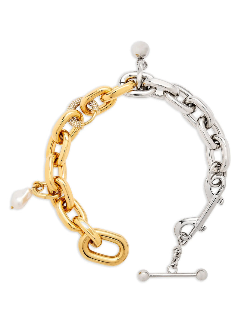 Collier Paco Rabanne en laiton multicolore