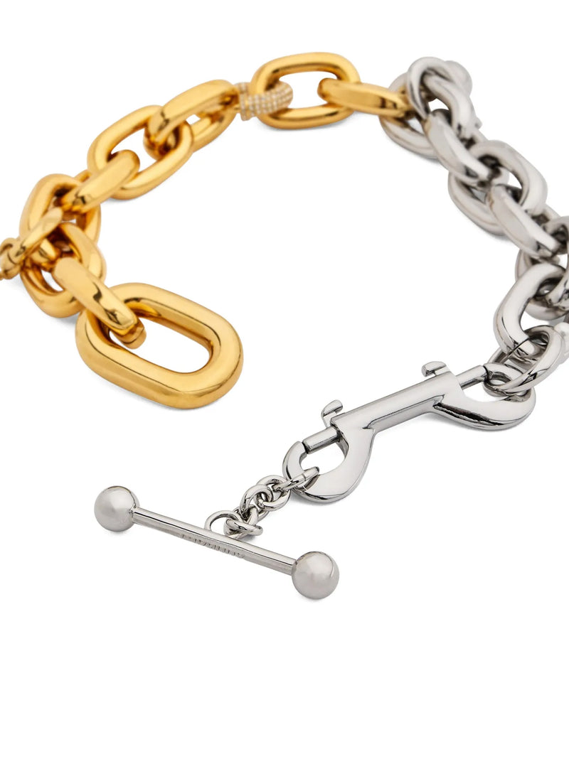 Collier Paco Rabanne en laiton multicolore