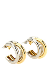 Boucles d'oreilles Paco Rabanne multicolores en laiton