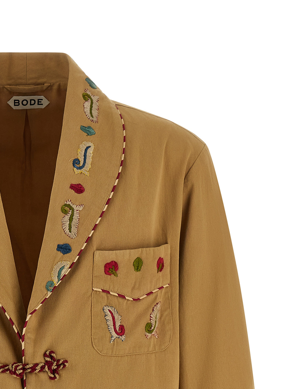 Blazer BODE en coton beige
