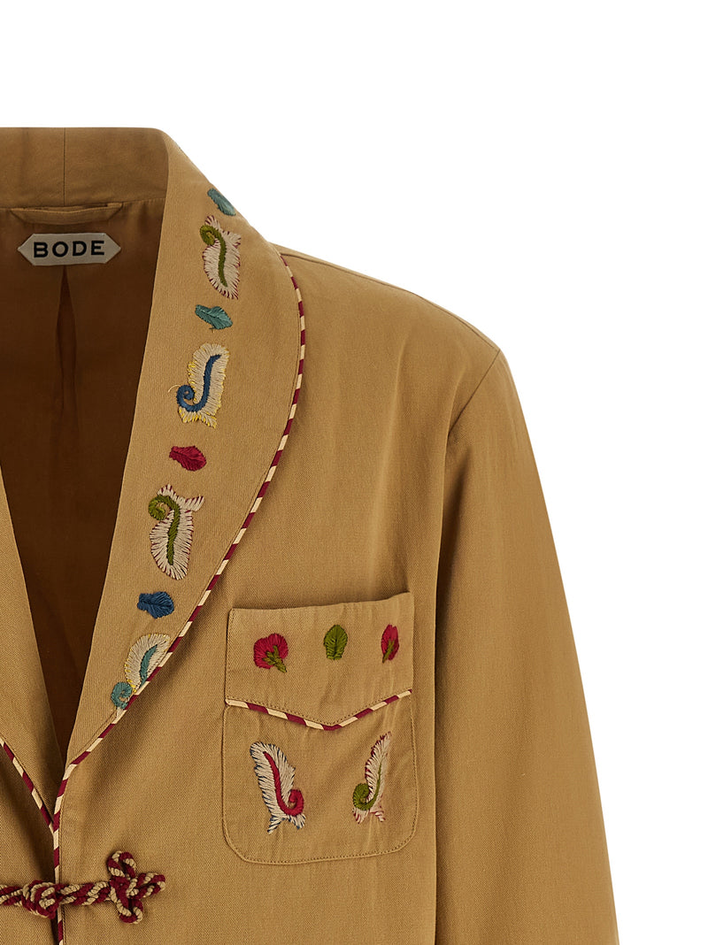 Blazer BODE en coton beige