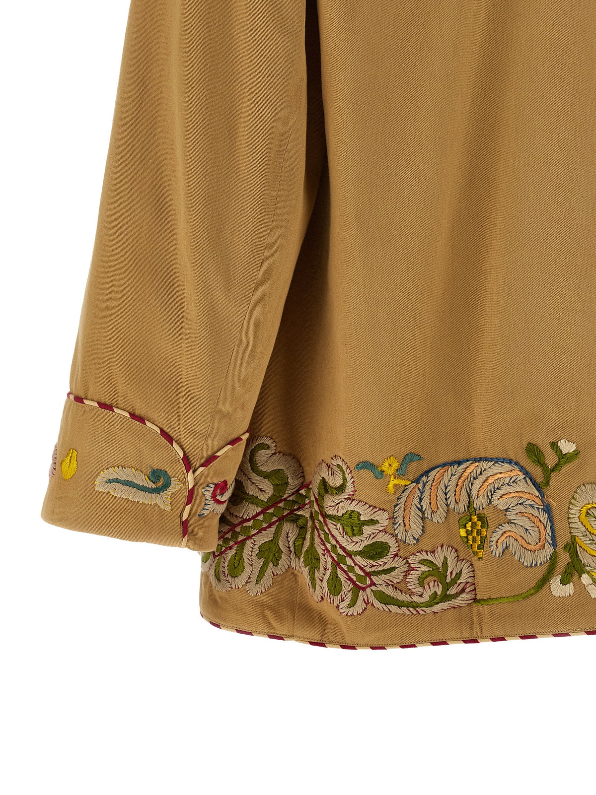 Blazer BODE en coton beige