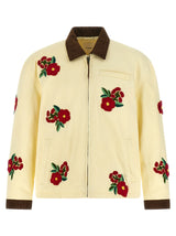 BLOUSON EN JEAN MULTICOLORE EN COTON