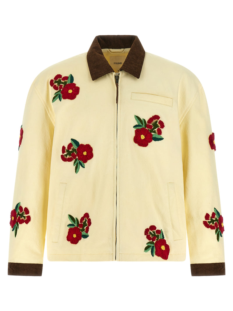 BLOUSON EN JEAN MULTICOLORE EN COTON