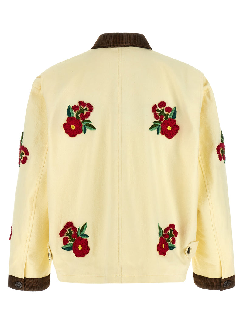 BLOUSON EN JEAN MULTICOLORE EN COTON